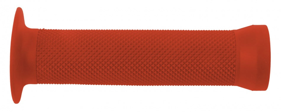 handvat BMX 130 mm rubber rood 2 stuks