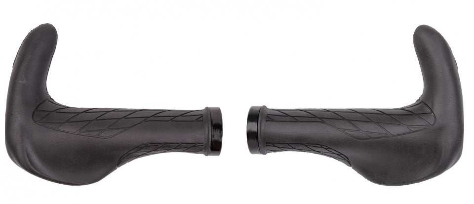 handvatten Cloud Ergo Max Fix 140 mm zwart per paar