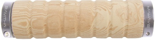 handvatten Cloud Wood 130 mm aluminium bruin per set