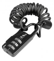 Spiraalslot PD 3L met beveiligingscode 1200 x 3 mm zwart