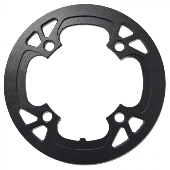 kettingbeschermer e-bike 36T 104 mm aluminium zwart