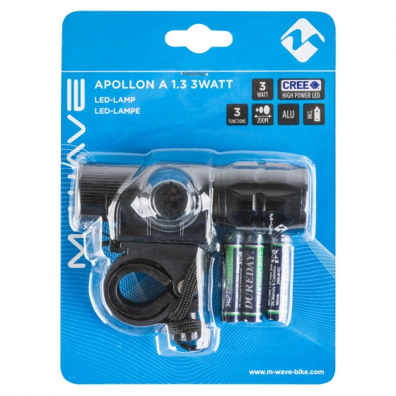 koplamp Apollon A 1.3 3 watt zwart