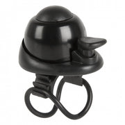 mini-fietsbel 34 mm aluminium zwart