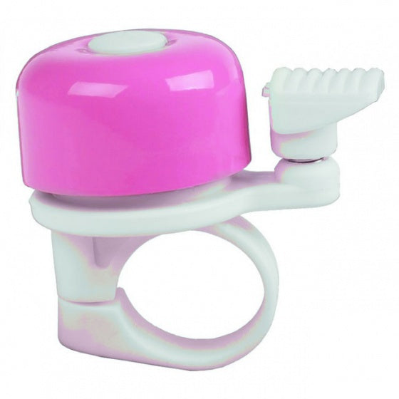 fietsbel mini 34 mm roze