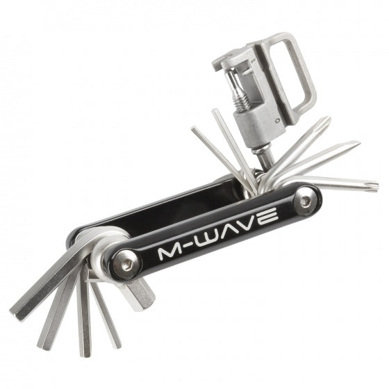 multitool Little 15 functies 8 cm zwart