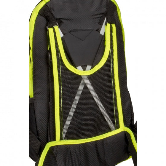 outdoor-rugzak Rough Ride zwart/geel 15 liter
