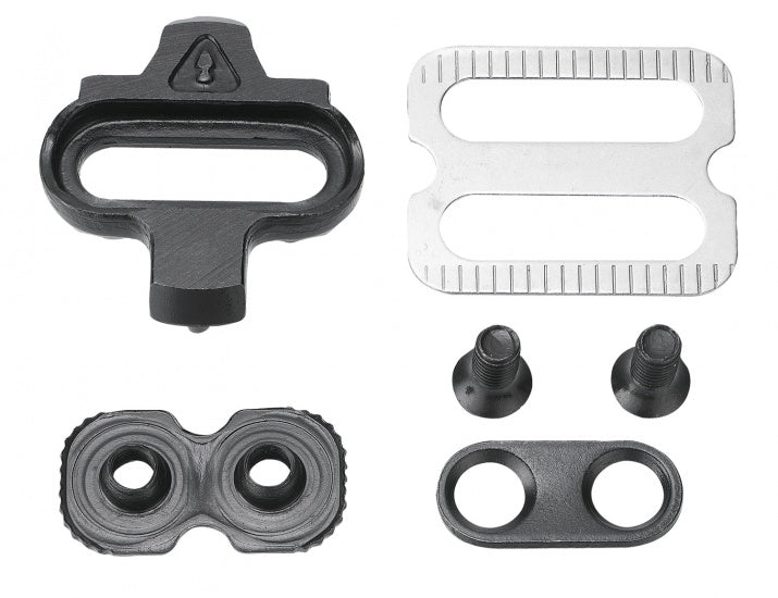Pedaal Combination Peasy zwart/zilver per set