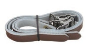 Pedaal Riemen Bruin 40 cm Leer Per Paar