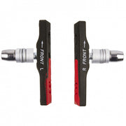 remblokken V-brake 72 mm zwart/zilver