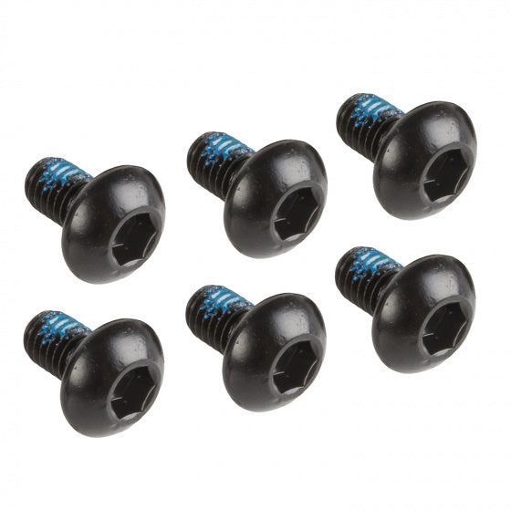 remschijf 203 mm 6 gaats RVS zilver