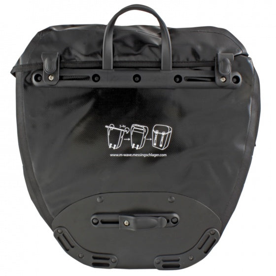 pakaftassen Montreal 40 liter zwart
