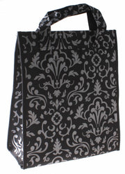 shopper Amsterdam 18 liter polyester zwart/wit