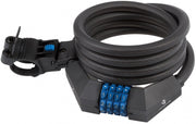 Spiraalslot DS 12.18 cijfercombinatie 1800 x 12 mm zwart
