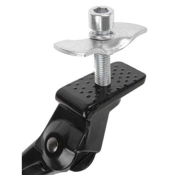 Standaard Enkel Aluminium 24-29 Inch 29mm Tegenplaat Zwart