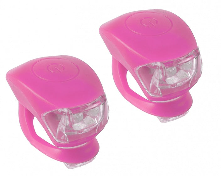 Verlichtingsset LED Roze 2 Stuks