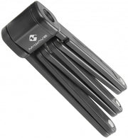 vouwslot 875 x 5 mm zwart