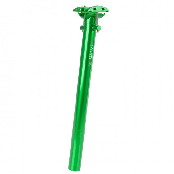 zadelpen A350L 31.6 x 350 mm aluminium groen