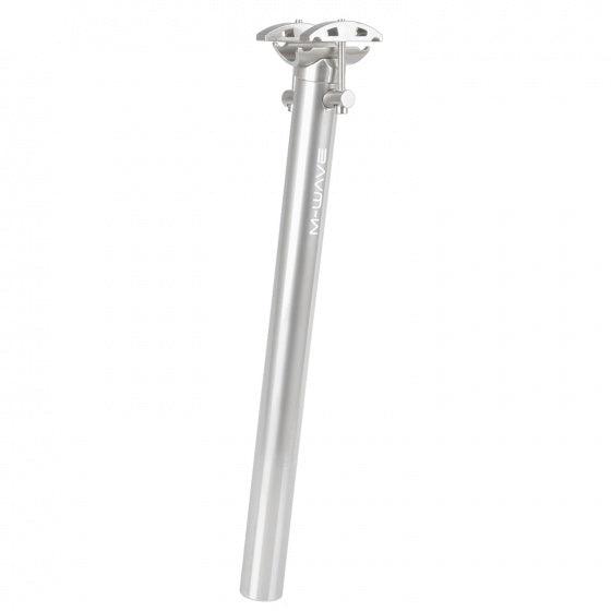 zadelpen A350L 31.6 x 350 mm aluminium zilver