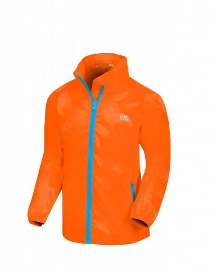 Regenjas Neon Junior Oranje Maat 134/140