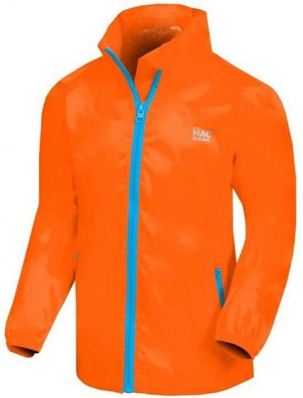Regenjas Neon Junior Oranje Maat 116/122