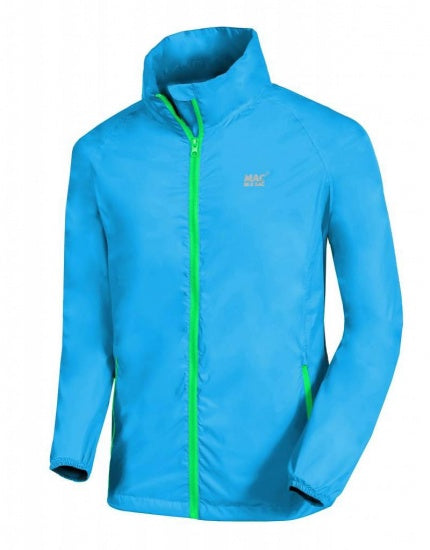 Regenjas Neon Unisex Blauw Maat XXL