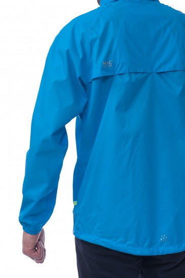 Regenjas Neon Unisex Blauw Maat XS