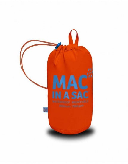 Regenjas Neon Unisex Oranje Maat XL