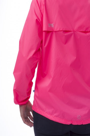 Regenjas Neon Unisex Roze Maat XS