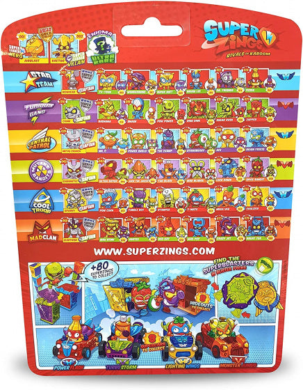 Super Zings Blister 4