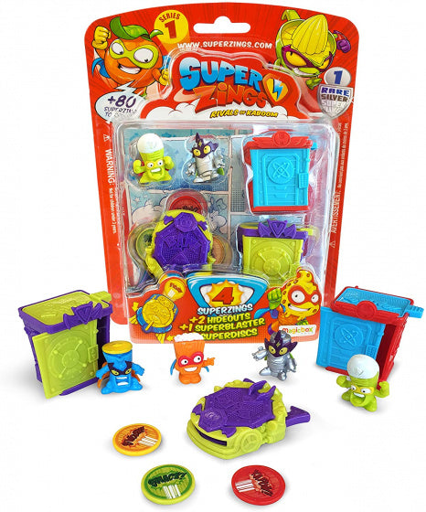 Super Zings Blister 4