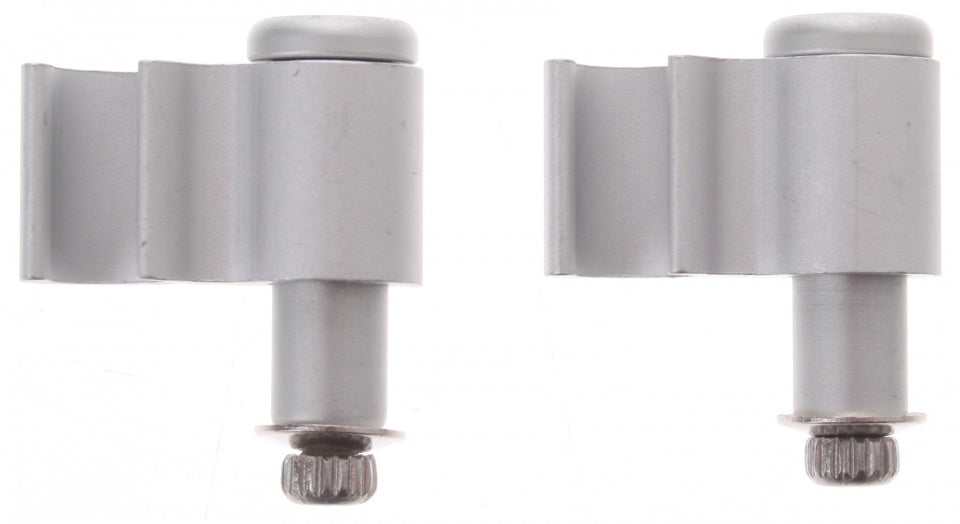 remleidinghouders set zilver 2 stuks