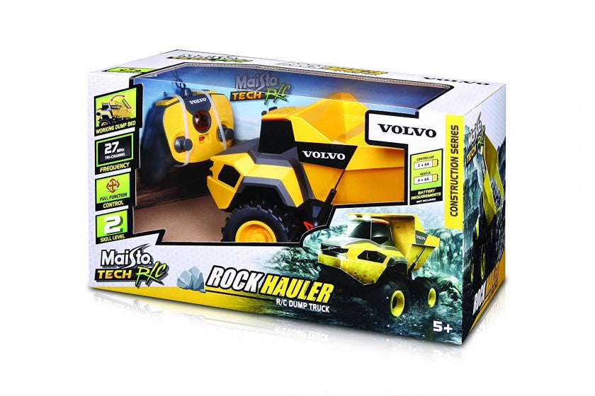 RC knikdumper Volvo Rock Hauler 1:16 geel