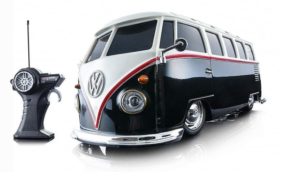 RC Volkswagen van Samba 1:24 zwart/wit
