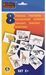 Blopens blaasstift sjablonen: Wilde dieren
