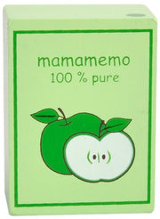 pakje appelsap hout 6 cm groen