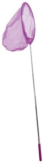 telescopisch visnet paars 37-85 cm