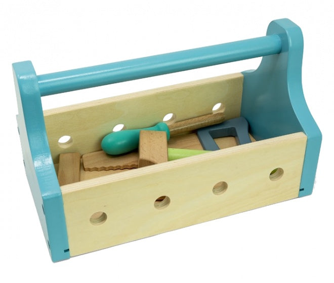 Gereedschapskist hout 25 cm