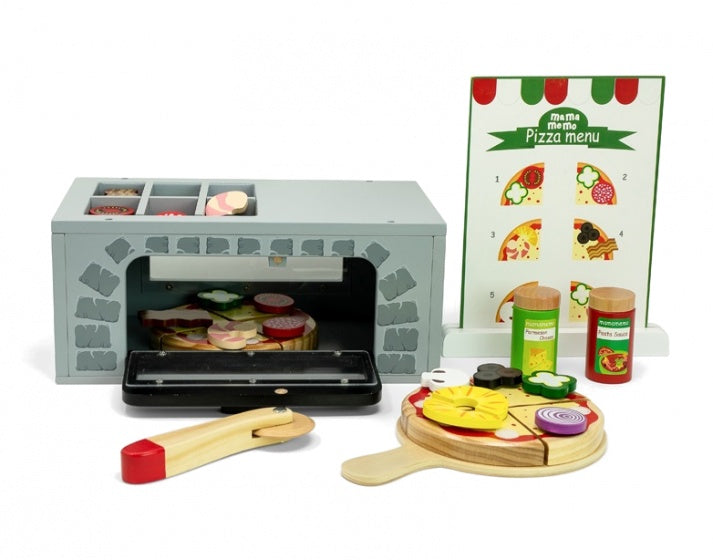 Pizzaoven hout 33-delig