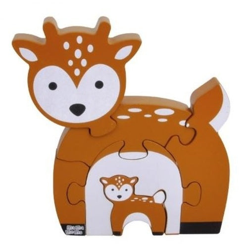 puzzel Hert 5 Stukken 15 x 14 x 2 cm