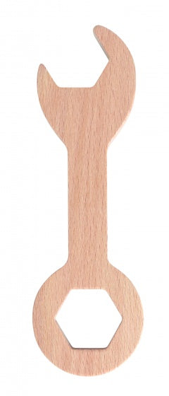 Steek/ Ringsleutel hout 17 cm