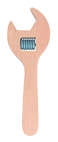 Verstelbare sleutel hout 17 cm