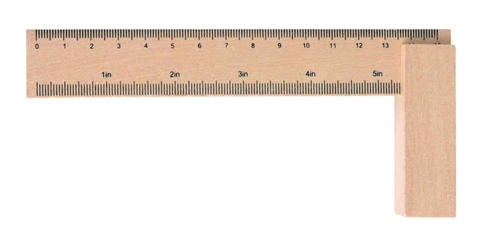Winkelhaak hout 16 cm