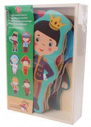 houten vormenpuzzel Beroepen 6 stuks