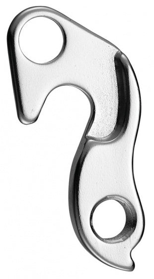 derailleurhanger GH-083 60 mm zilver