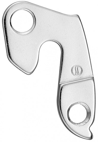 derailleurhanger GH-106 71 mm zilver
