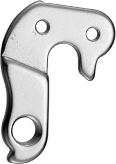 derailleurhanger GH-010 aluminium zilver