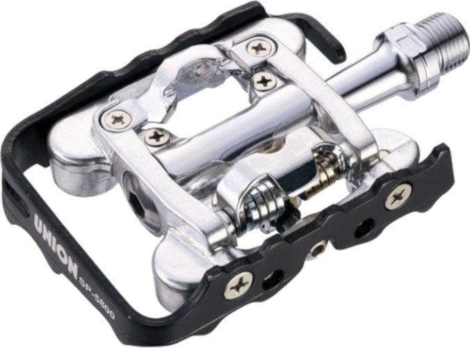 klik-/platformpedalen SP-5800 SPD alu zwart/zilver