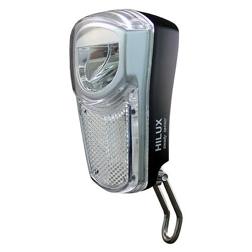 koplamp led naafdynamo zwart
