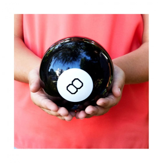 Magic Eightball 9 cm zwart