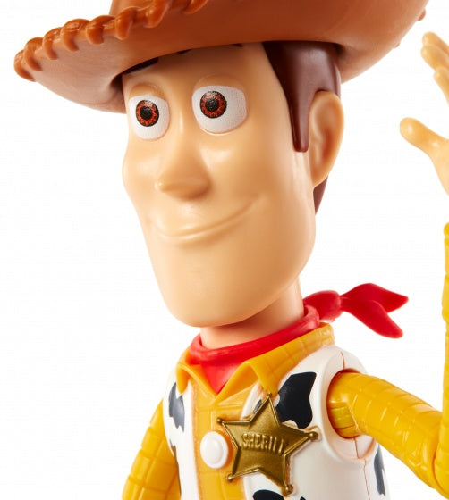speelfiguur Toy Story Woody 18 cm geel/blauw